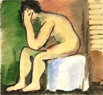 Ведерников Александр Семенович. Обнаженная 